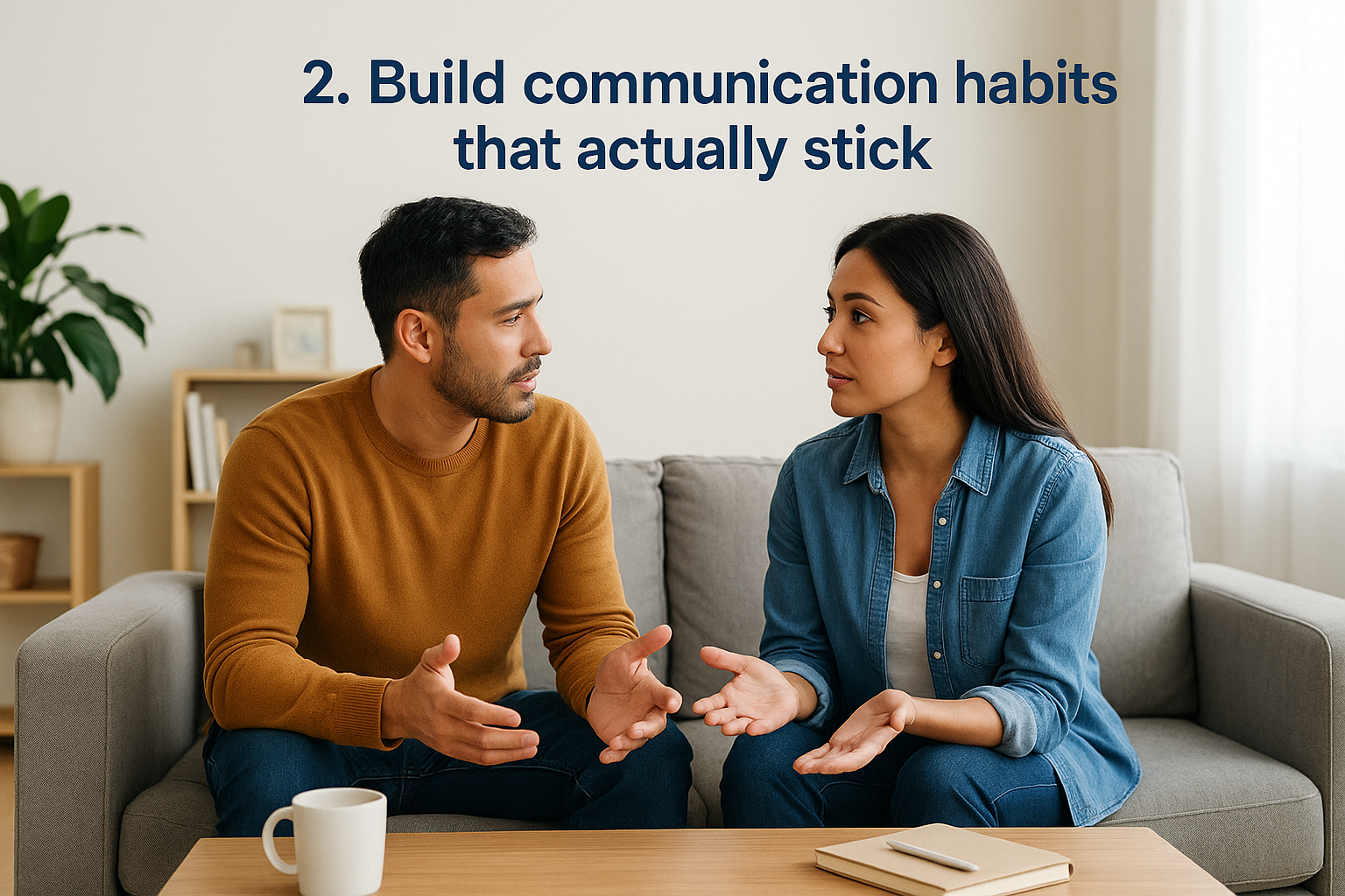 2. Build communication habits that actually stick
